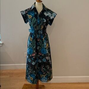 Tuckernuck floral shirt dress